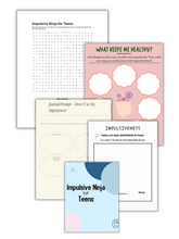 Impulsive Ninja for Teens Lesson Plans